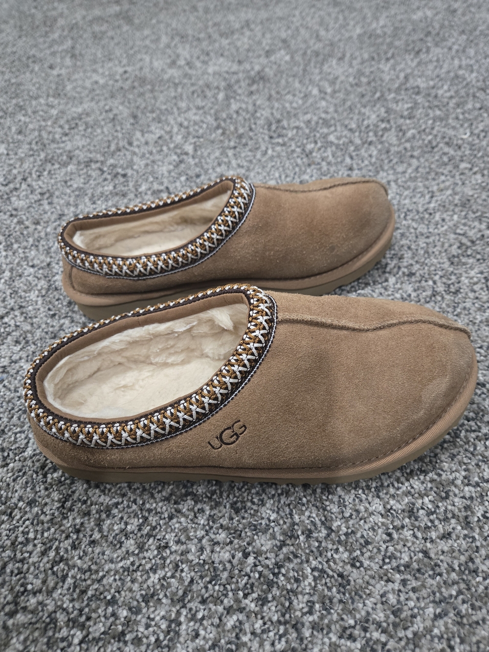 UGG Tan Suede Tasman Slip-On